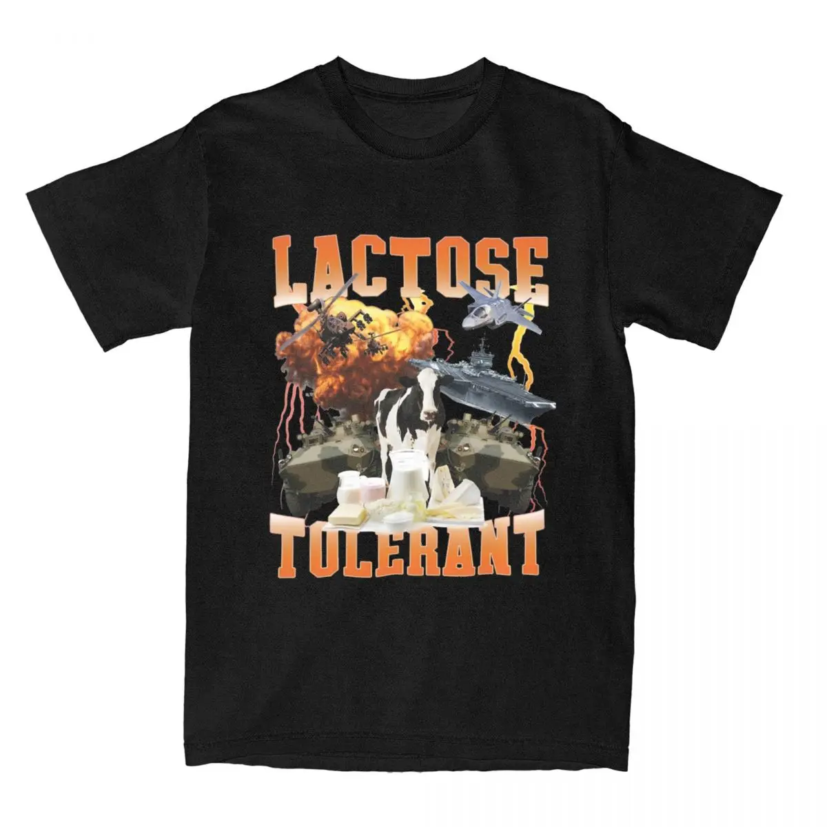Trendy Lactose Tolerant Meme Men Women T Shirt Merchandise Fashion Tee Shirt T-Shirt 100% Cotton Graphic Printed Clothing
Trendy Lactose Tolerant Meme Men Women T Shirt Merchandise Fashion Tee Shirt T-Shirt 100% Cotton Graphic Printed Clothing