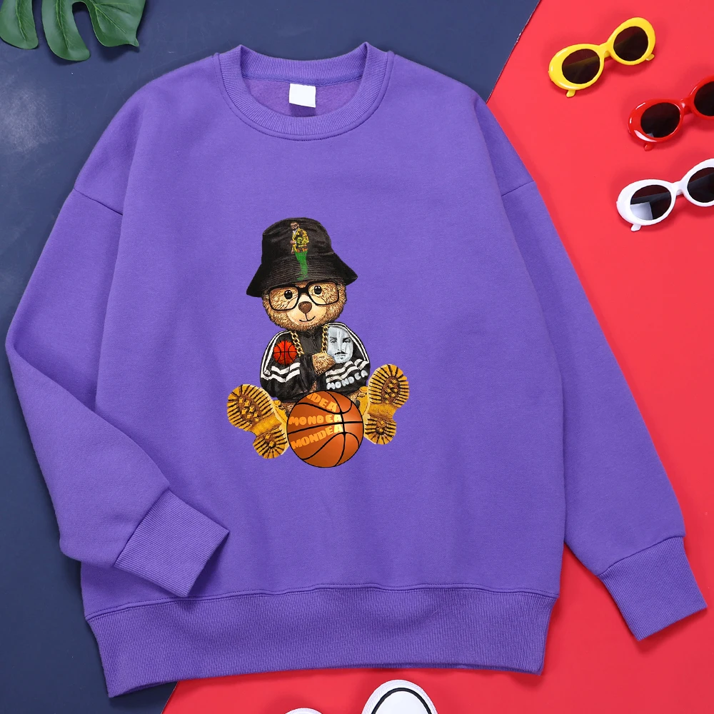 High Street Basketball Teddy Bear Men'S Clothing Fleece Oversized Hoodie Vintage All-Match Hoodies Outdoor Harajuku Tracksuit
High Street Basketball Teddy Bear Men'S Clothing Fleece Oversized Hoodie Vintage All-Match Hoodies Outdoor Harajuku Tracksuit