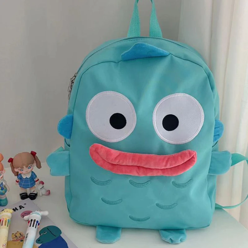 Sanrio Kawaii Anime Hangyodon Backpack Cute Sweet Cartoon Large Capacity Schoolbag Handbag Storage Bag Lovely Gifts for Girls
Sanrio Kawaii Anime Hangyodon Backpack Cute Sweet Cartoon Large Capacity Schoolbag Handbag Storage Bag Lovely Gifts for Girls