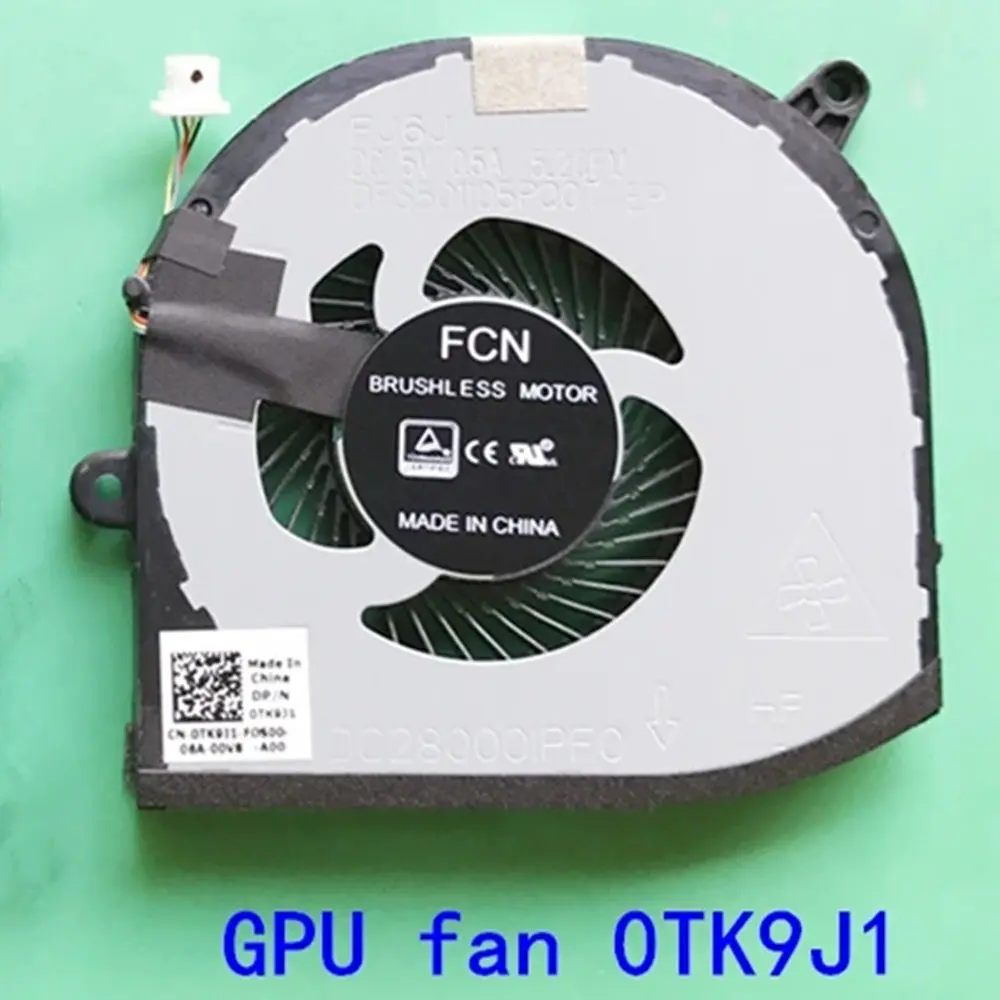 New CPU GPU Cooler fan for Dell Precision 5530 M5530 XPS 15 9570 0MV340 XPS15 7590 008YY9 0TK9J1 FJ6J FKCH FCN laptop cooling New CPU GPU Cooler fan for Dell Precision 5530 M5530 XPS 15 9570 0MV340 XPS15 7590 008YY9 0TK9J1 FJ6J FKCH FCN laptop cooling