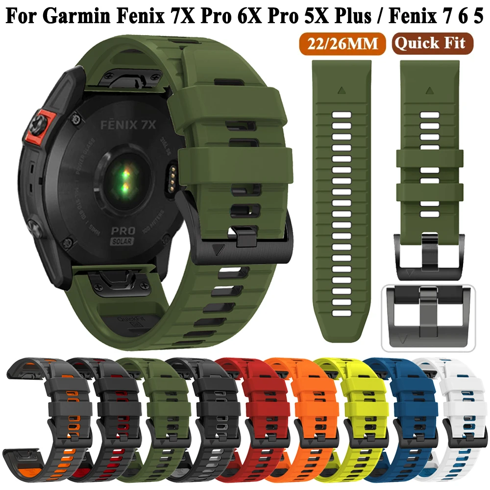 Ремешок силиконовый для наручных часов Garmin Fenix 7X 6X Pro 5X Plus Epix 2 Forerunner 965 955 Quickfit
Ремешок силиконовый для наручных часов Garmin Fenix 7X 6X Pro 5X Plus Epix 2 Forerunner 965 955 Quickfit