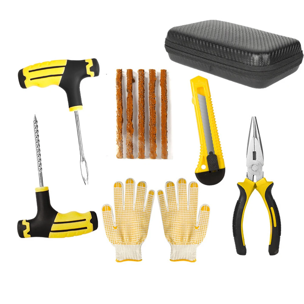 Tire Repair Kit Thread Drill Set Accessories Car Tire Repair Tool Parts Puncture Plug Tool Tire Puncture Fast Durable
Tire Repair Kit Thread Drill Set Accessories Car Tire Repair Tool Parts Puncture Plug Tool Tire Puncture Fast Durable