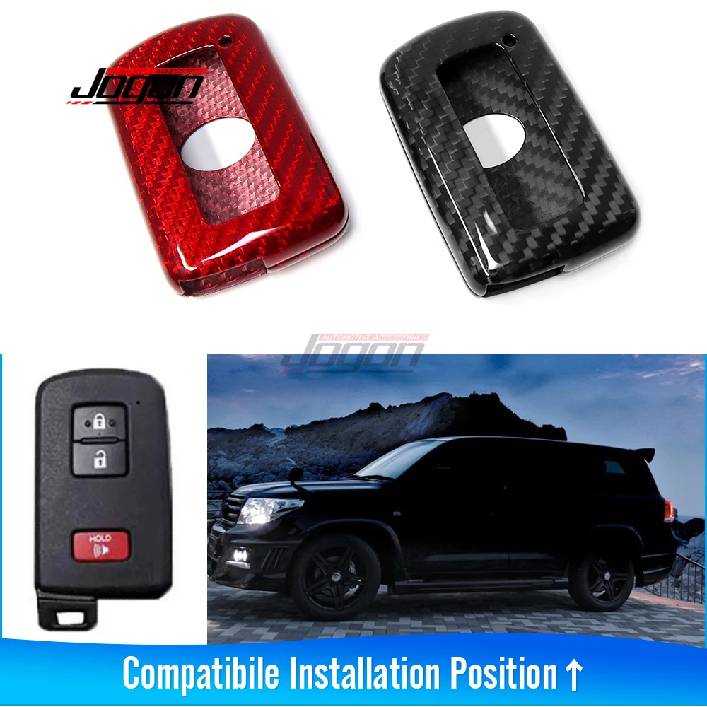 For Toyota Land Cruiser 200 Prado 150 LC200 LC150 2016-2022 Carbon Fiber Car Remote Fold Key Case Shell 3 Button Cover Trim
For Toyota Land Cruiser 200 Prado 150 LC200 LC150 2016-2022 Carbon Fiber Car Remote Fold Key Case Shell 3 Button Cover Trim