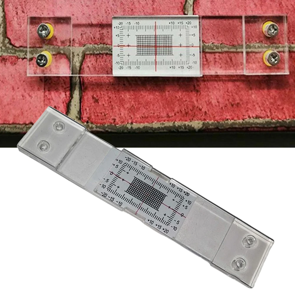 Crack Gauge Linestorm Corner Tell Tale Crack Monitor For Crack Width Monitoring Wall Building Inspection Measuring Tool
Crack Gauge Linestorm Corner Tell Tale Crack Monitor For Crack Width Monitoring Wall Building Inspection Measuring Tool