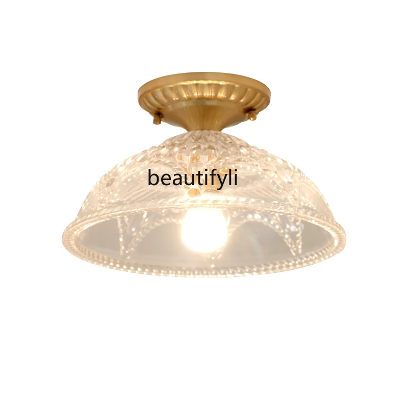 

CXH round Ceiling Lamp Simple Modern Hallway Lamp Aisle Corridor Light Balcony Lamp