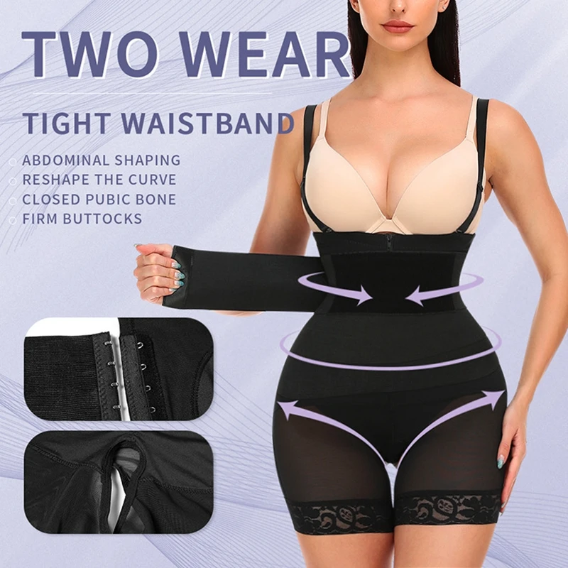 Fajas Colombianas Women's Binders and Shapers Slimming Shapewear Hooks and Zip Waist Trainer Bandage Wrap Compression Flat Belly
Fajas Colombianas Women's Binders and Shapers Slimming Shapewear Hooks and Zip Waist Trainer Bandage Wrap Compression Flat Belly
