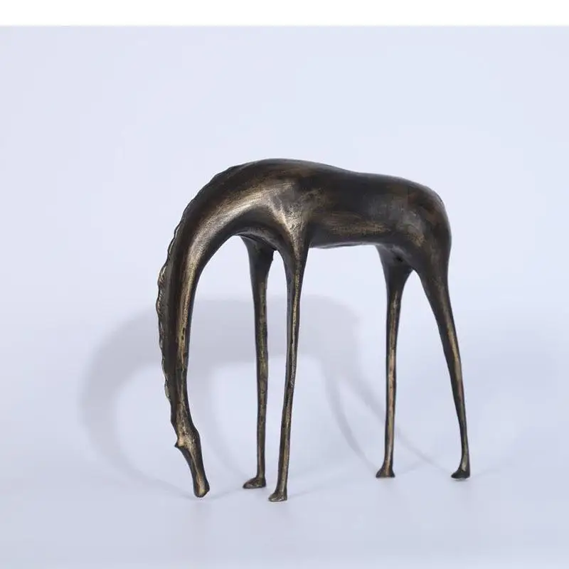 Cast Iron Horse Retro Statue Abstract Crafts Horse Sculpture Living Room Decoration Creative Ornaments Vintage Home Decor
Cast Iron Horse Retro Statue Abstract Crafts Horse Sculpture Living Room Decoration Creative Ornaments Vintage Home Decor