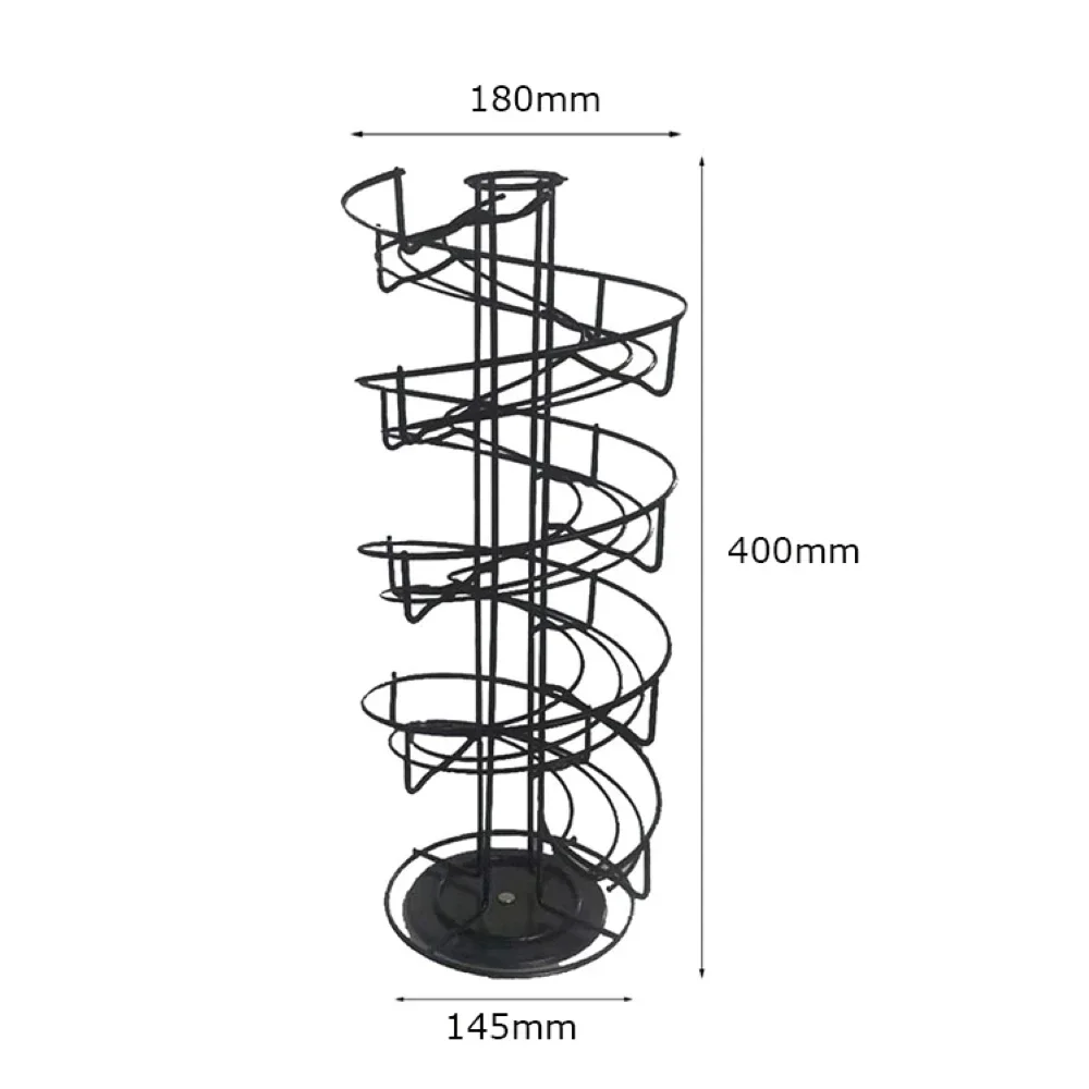 Revolving Rotating Spiral 40 Capsule Coffee Pod Holder Tower Stand Rack for Dolce Gusto Nespresso K-cup Nespresso Capsule Holder
Revolving Rotating Spiral 40 Capsule Coffee Pod Holder Tower Stand Rack for Dolce Gusto Nespresso K-cup Nespresso Capsule Holder