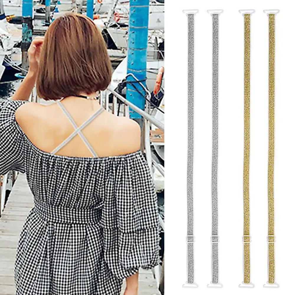 2 Pairs Slip Resistant Bra Straps Soft Adjustable Underwear Elastic Bra Strap Nylon with Hook Extension Bra Straps Bra
2 Pairs Slip Resistant Bra Straps Soft Adjustable Underwear Elastic Bra Strap Nylon with Hook Extension Bra Straps Bra