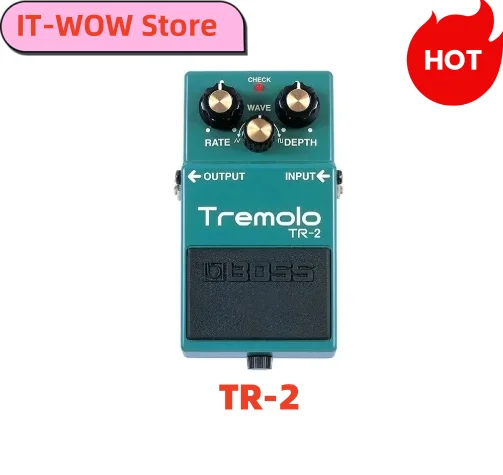 

BOSS TR-2 Tremolo Effect Pedal High-Quality Vintage Tremolo Effects Guitar Stompbox Guitar Accessories