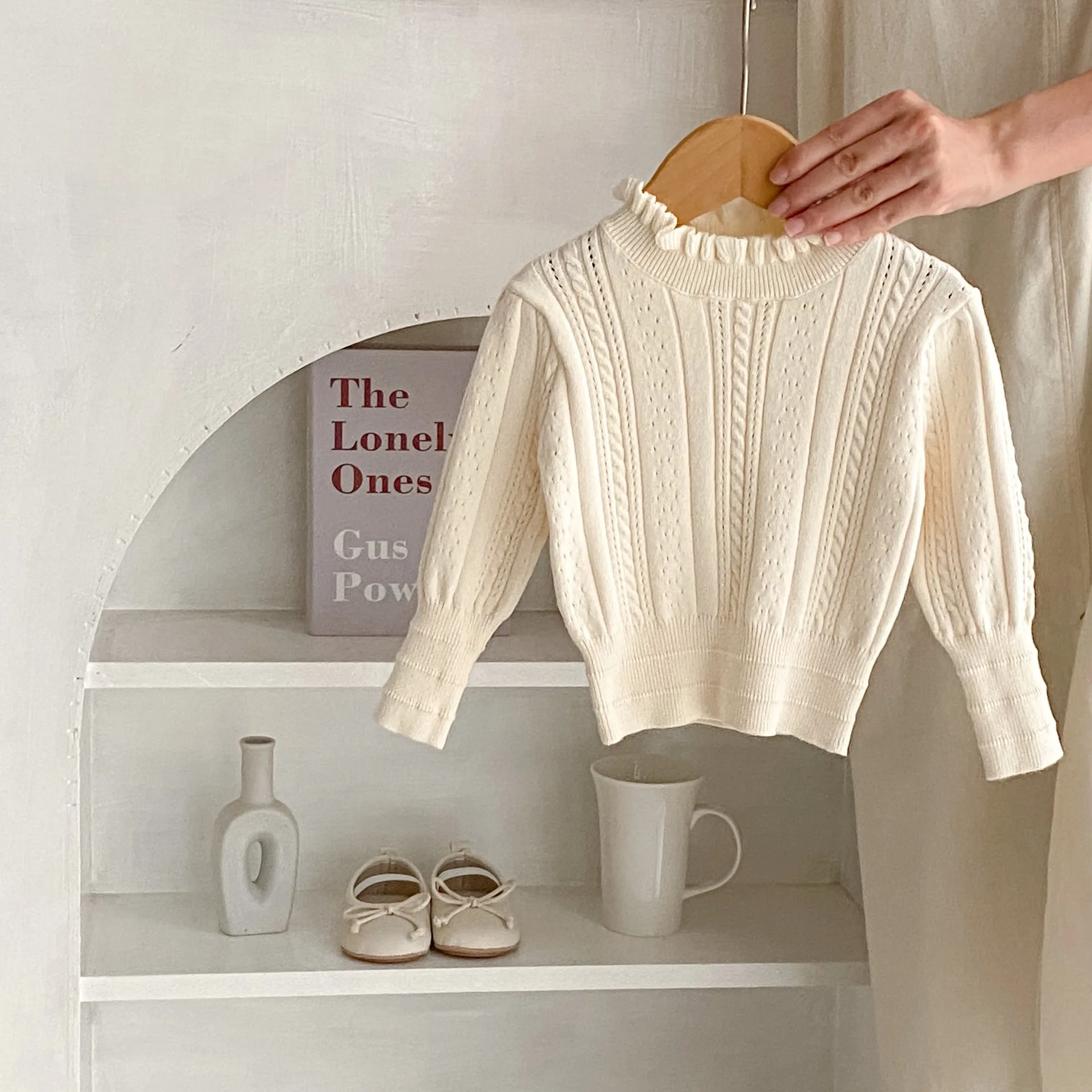 Hollow Out Crew Neck Knitted Sweater Baby Girl Autumn Winter Long Sleeved Pullovers Top Autumn Winter Sweet Jumpers Soft Clothes
Hollow Out Crew Neck Knitted Sweater Baby Girl Autumn Winter Long Sleeved Pullovers Top Autumn Winter Sweet Jumpers Soft Clothes