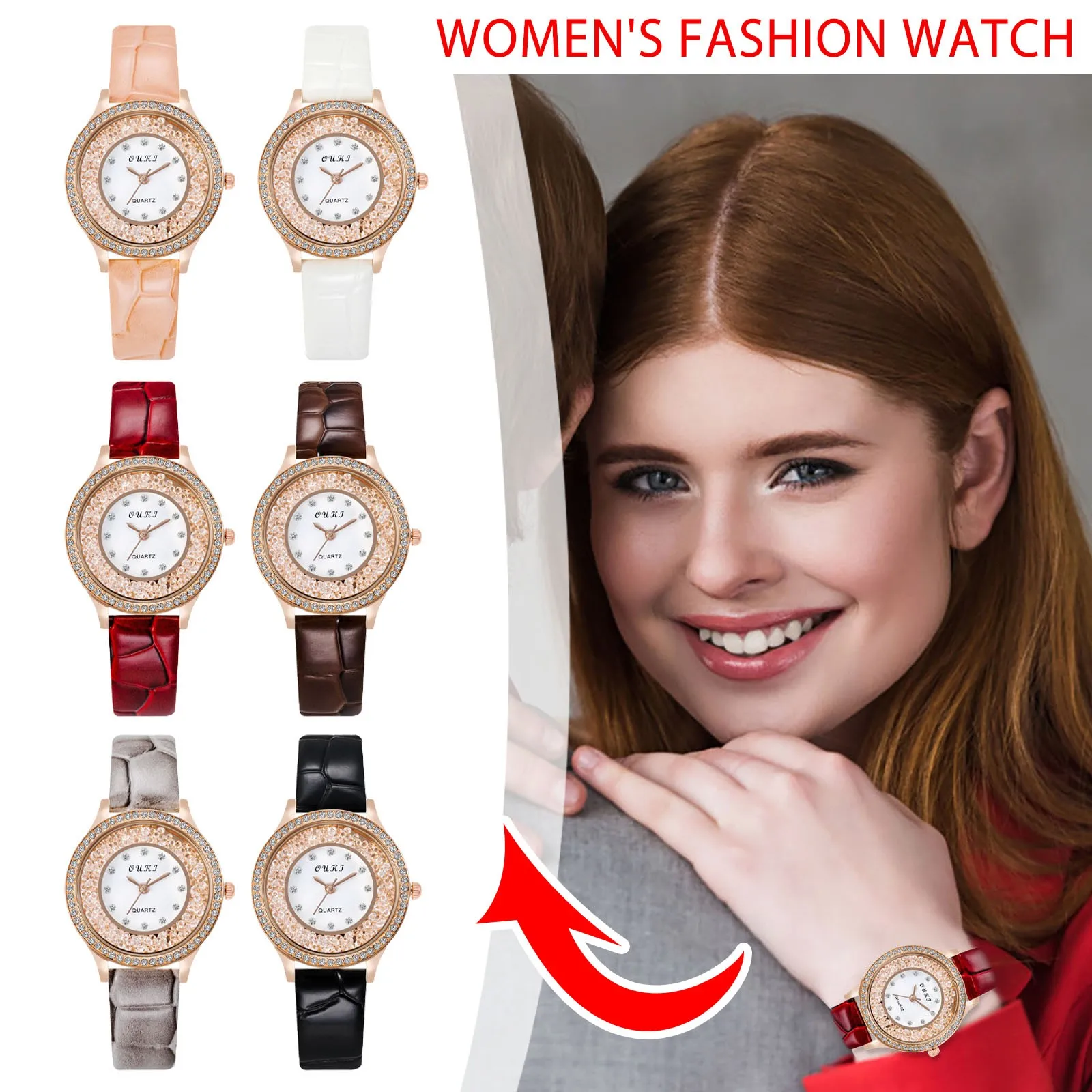 

Watch For Women 2022 Luxury Diamond-studded Wrist Watch Analog Quartz Wristwatch Fashion Business Watches Relogio Feminino