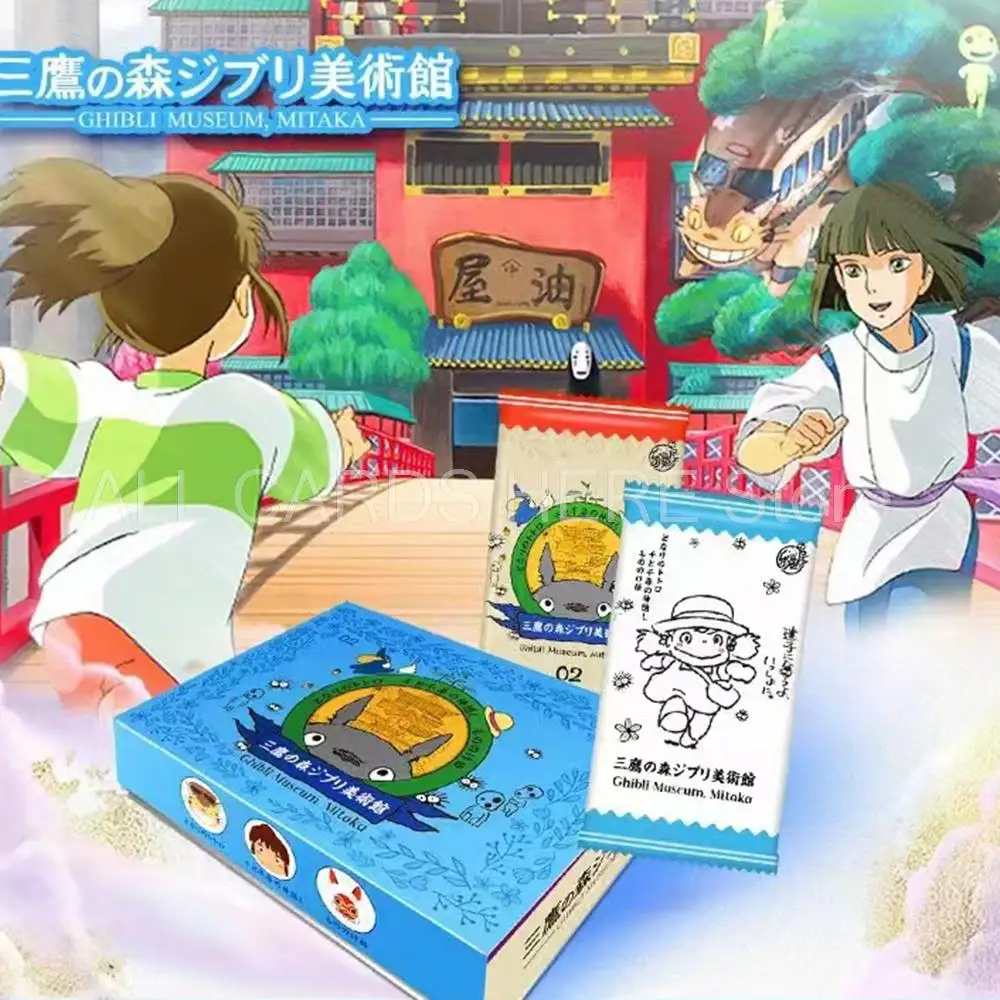 Hayao Miyazaki Cards for Children Doraemon SpongeBob New Fairy Tale World TCG Playing Game Rare Card Figures Family Table Toys
Hayao Miyazaki Cards for Children Doraemon SpongeBob New Fairy Tale World TCG Playing Game Rare Card Figures Family Table Toys