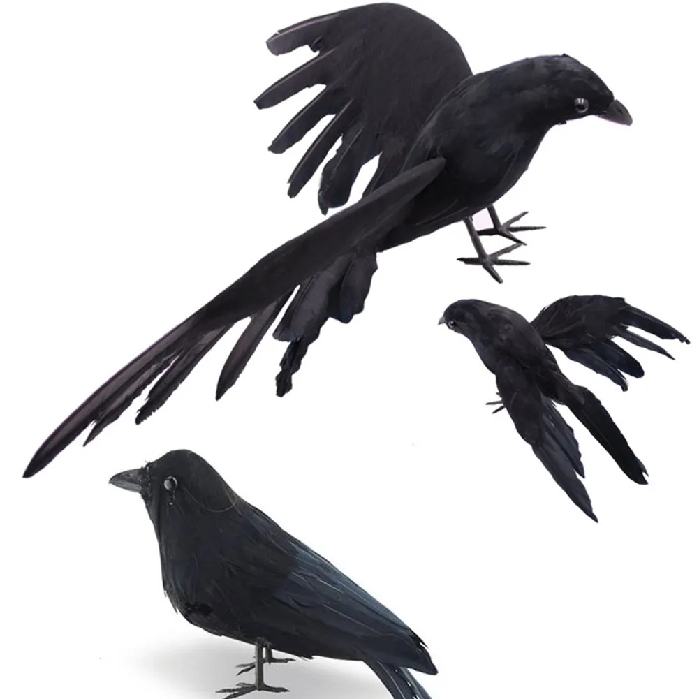 Brand New Halloween Decor Fake Crow Black Decor Birds Fake Crow Feather + Plastic Halloween Hunting Lifesize Raven
Brand New Halloween Decor Fake Crow Black Decor Birds Fake Crow Feather + Plastic Halloween Hunting Lifesize Raven