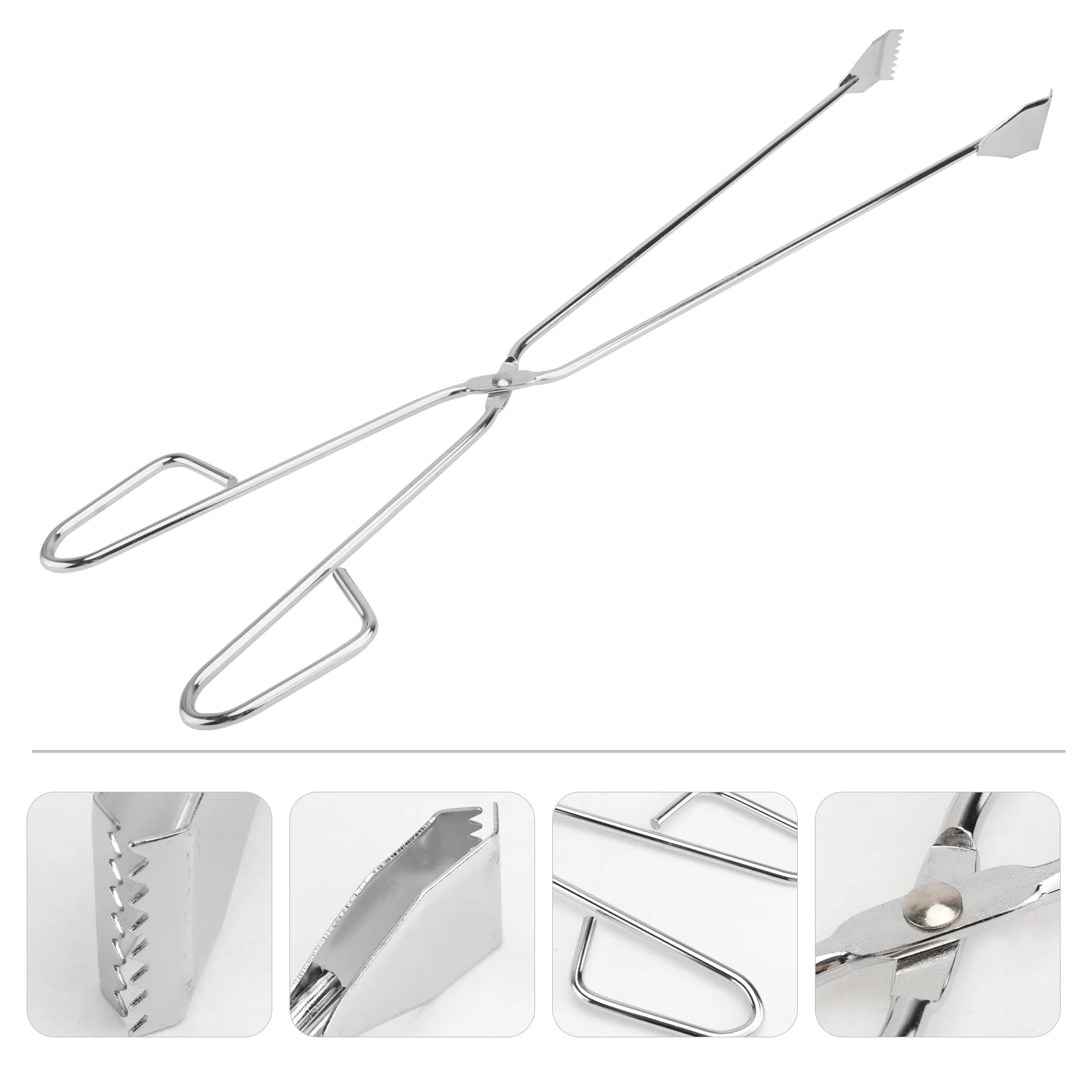 Kitchen Accessory 60cm Stainless Steel Pick Up Tool Long Garbage Clip Scissor Shape Portable Tongs Barbecue Accessories Outdoor
Kitchen Accessory 60cm Stainless Steel Pick Up Tool Long Garbage Clip Scissor Shape Portable Tongs Barbecue Accessories Outdoor