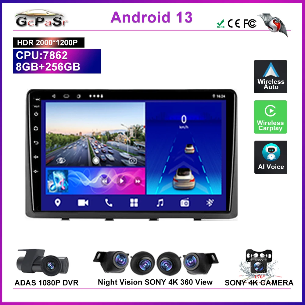 Android Auto Cool Fan Android 13 For Kia Carnival YP 2014 - 2020 Car Radio Multimedia Video Player Navigation GPS QLED Screen
Android Auto Cool Fan Android 13 For Kia Carnival YP 2014 - 2020 Car Radio Multimedia Video Player Navigation GPS QLED Screen
