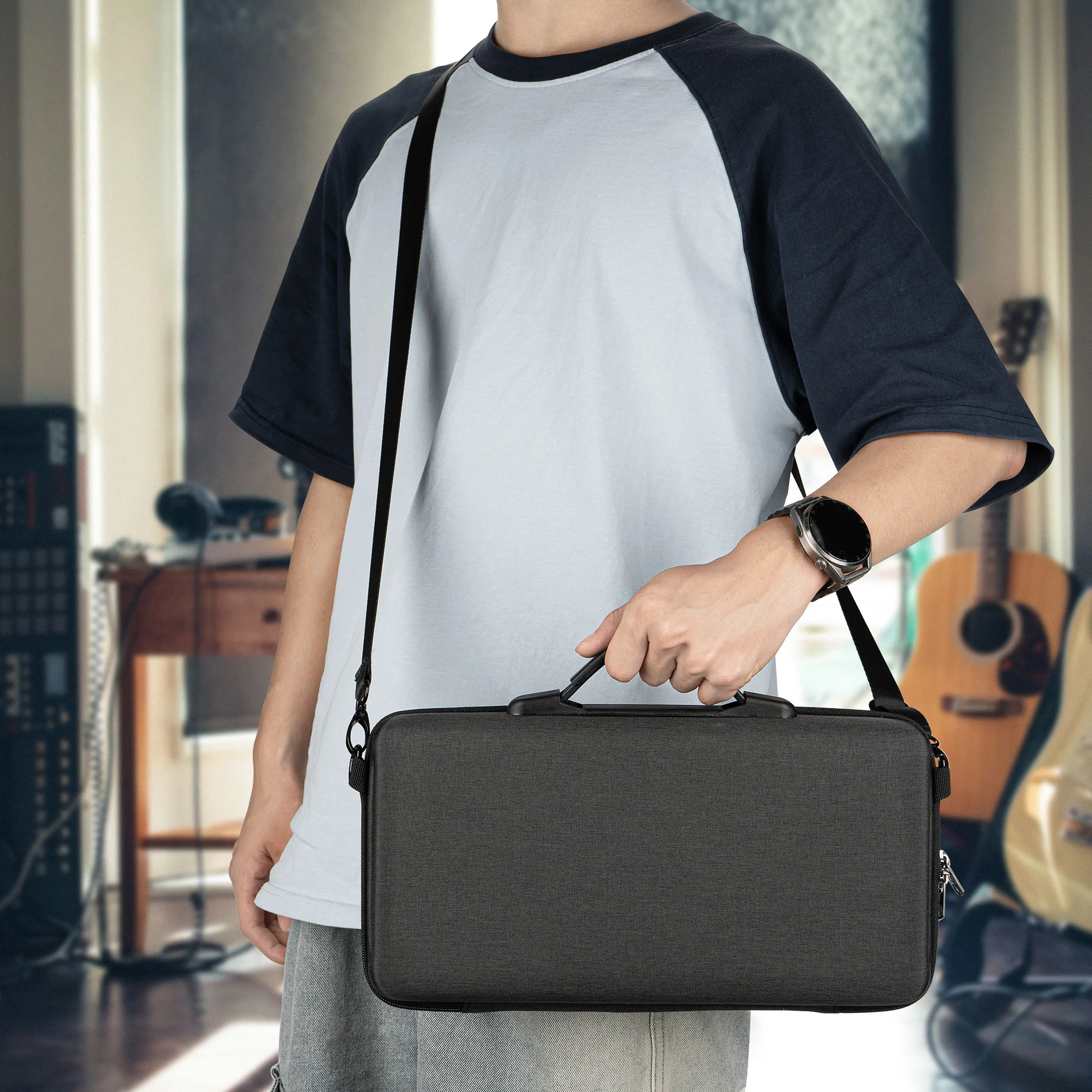 Audio Interface Carrying Case, Compatible with Osee GoStream Deck / GoStream Deck Pro / GoStream Duet Audio Interface Carrying Case, Compatible with Osee GoStream Deck / GoStream Deck Pro / GoStream Duet