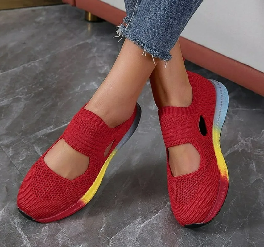 Fashion Women Sneakers Women Flat Platform Shoes New Breathable Mesh Casual Sneakers Lightweight Sport Running Shoes
Fashion Women Sneakers Women Flat Platform Shoes New Breathable Mesh Casual Sneakers Lightweight Sport Running Shoes