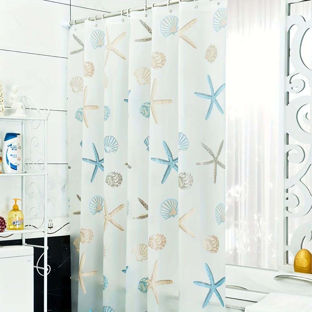 1Pcs Thin Summer Waterproof Shower Curtain with 12 O-shaped Hooks Curtain track Long curtain rod Moss pole Adjustable curtain ro
1Pcs Thin Summer Waterproof Shower Curtain with 12 O-shaped Hooks Curtain track Long curtain rod Moss pole Adjustable curtain ro