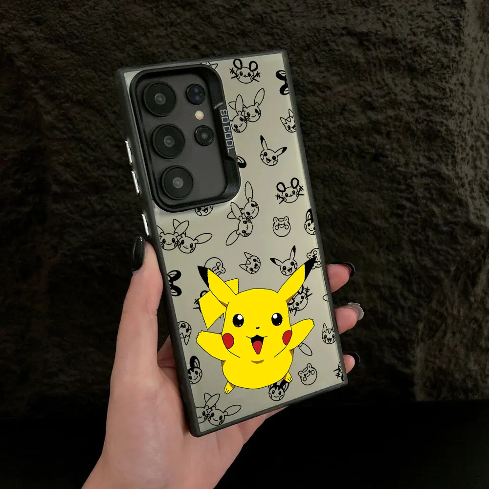 Pokemons Pikachu Pocket Monster Anime S25 Case For Samsung S25 S24 Ultra 5g For Galaxy S23 S22 S21 FE S20 Ultra Plus Phone Cover Pokemons Pikachu Pocket Monster Anime S25 Case For Samsung S25 S24 Ultra 5g For Galaxy S23 S22 S21 FE S20 Ultra Plus Phone Cover