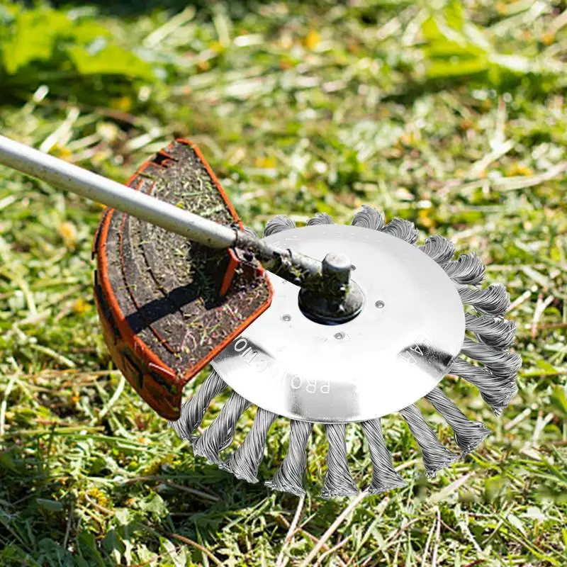 Steel Wire Cutter Trimmer Head Garden Lawn Mower Grass Eater Unbreakable Trimmer Brush Cutter Tools Dust Removal And Polishing
Steel Wire Cutter Trimmer Head Garden Lawn Mower Grass Eater Unbreakable Trimmer Brush Cutter Tools Dust Removal And Polishing