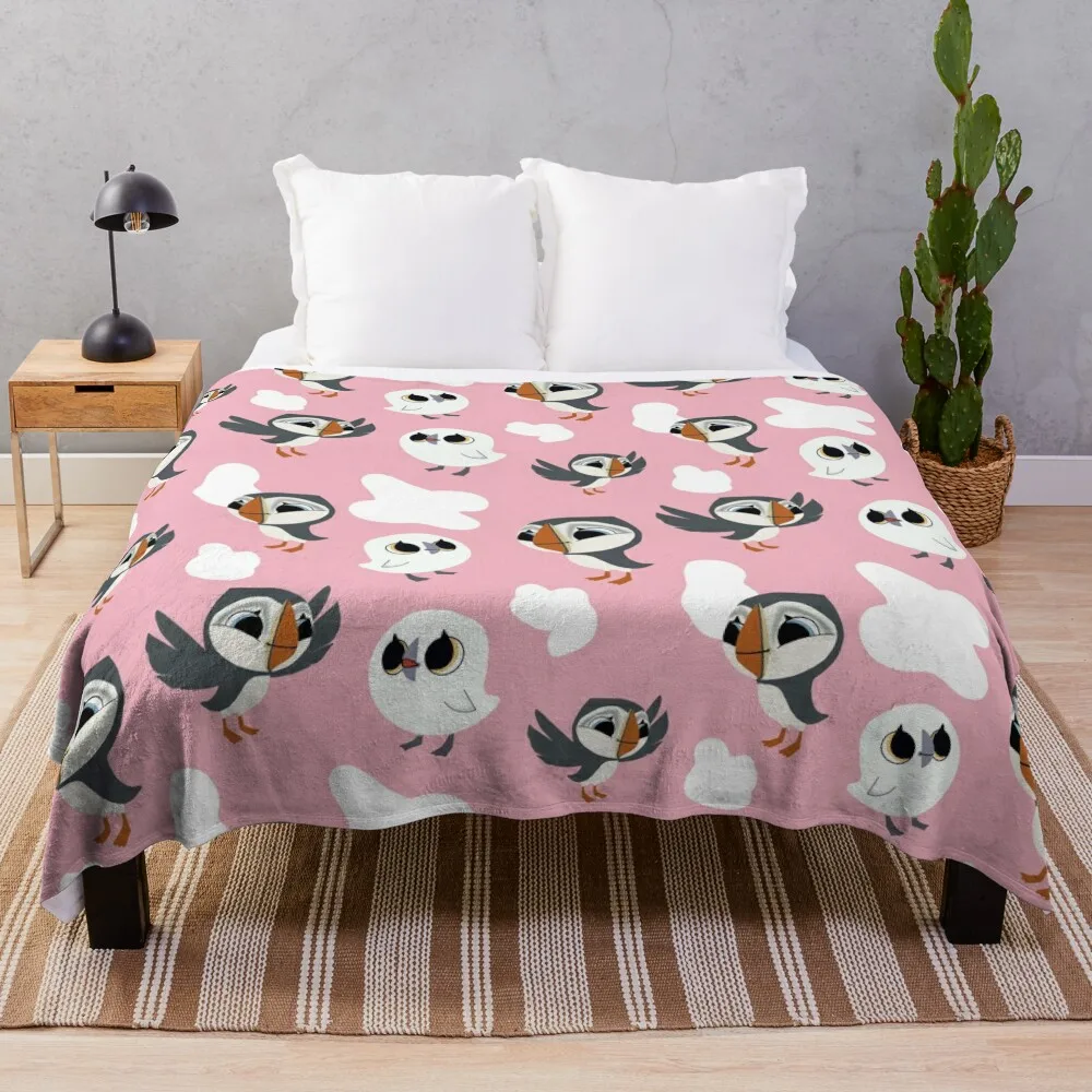 Puffin rock repeated pattern- pink colour Throw Blanket Bed covers Thermal Blanket Luxury Brand Blanket
Puffin rock repeated pattern- pink colour Throw Blanket Bed covers Thermal Blanket Luxury Brand Blanket