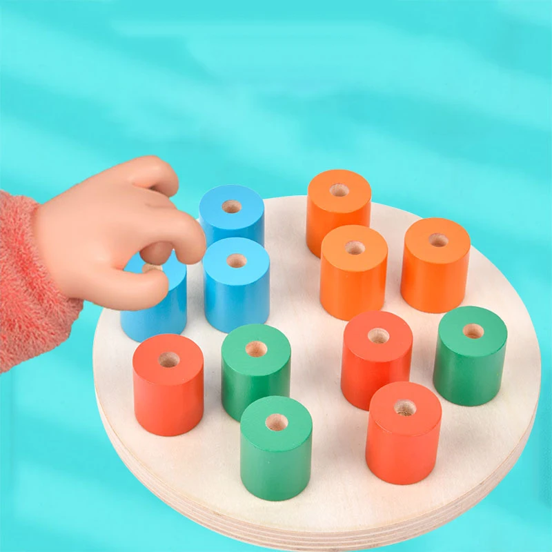 Toddler Peg Board Stacking Peg Board Set Fine Motor Skills Toy Therapy Toy 12 pcs Count & Match Pegboard
Toddler Peg Board Stacking Peg Board Set Fine Motor Skills Toy Therapy Toy 12 pcs Count & Match Pegboard
