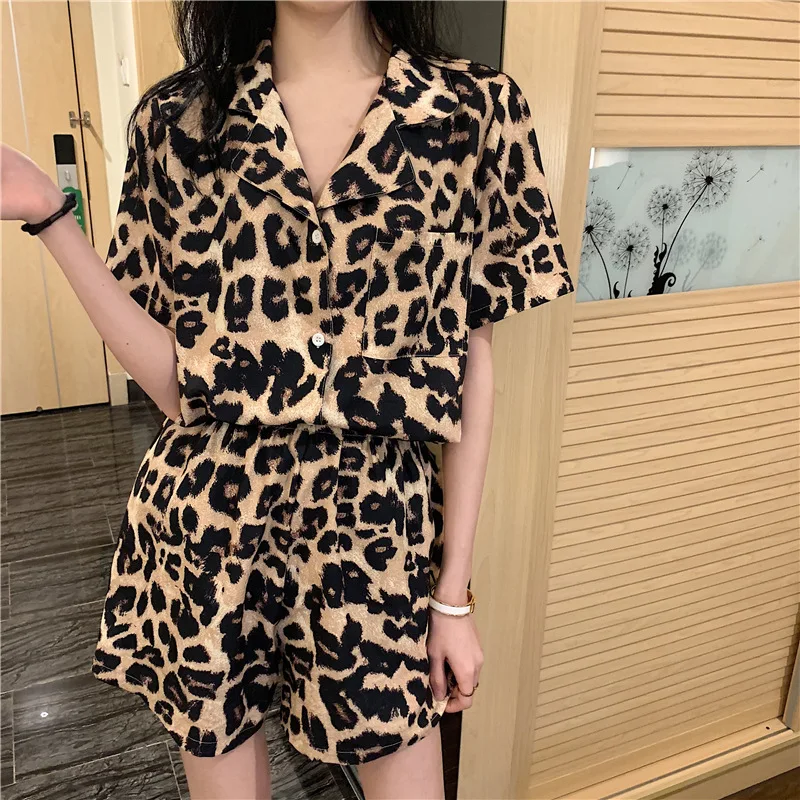 Pajama Sets Women Summer Lovely Strawberry-print Sweet Teens Korean Style Leisure Fashion Design Mujer Soft Simple Sleepwear Ins 95 S65e8ceac55124612805fb697ce53ad0e9