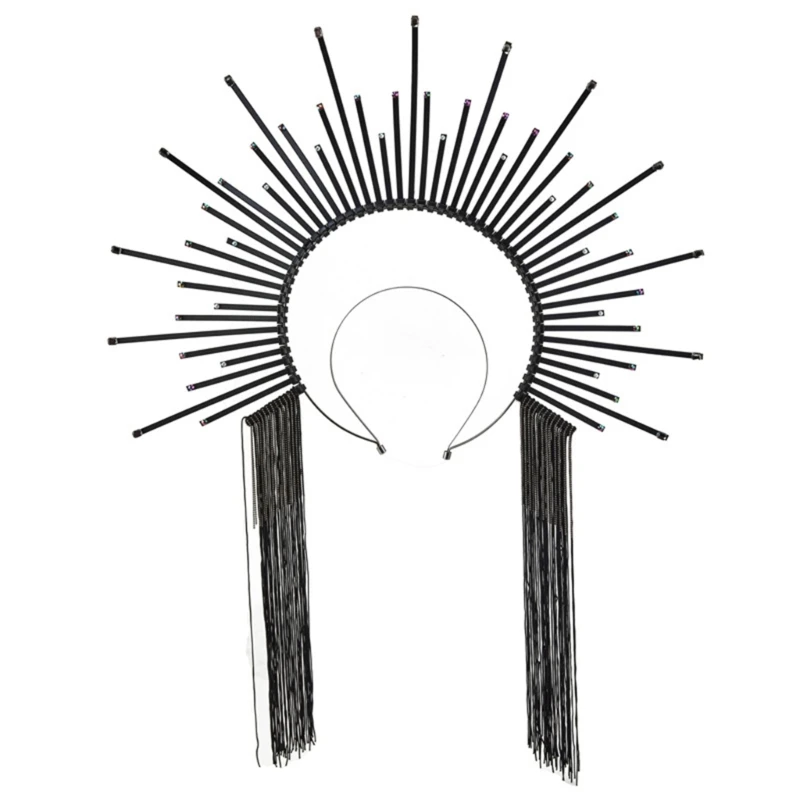 Halos Crowns повязка на голову с кисточками, диадемы в виде короны с шипами для женщин, Прямая поставка
Halos Crowns повязка на голову с кисточками, диадемы в виде короны с шипами для женщин, Прямая поставка