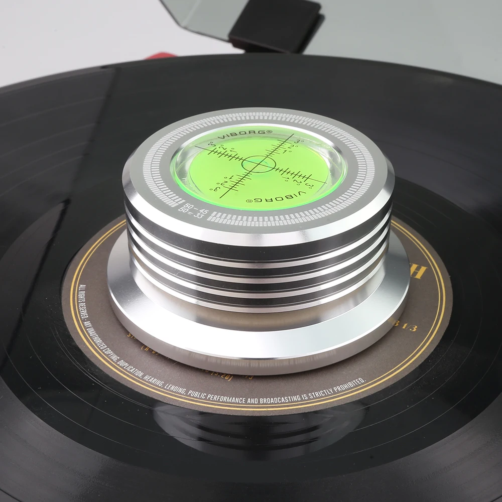 Viborg LP528S 50HZ Silver Record Player 280g Record Weight LP Disc Stabilizer Turntable Vinyl Clamp HiFi for Gramophone
Viborg LP528S 50HZ Silver Record Player 280g Record Weight LP Disc Stabilizer Turntable Vinyl Clamp HiFi for Gramophone