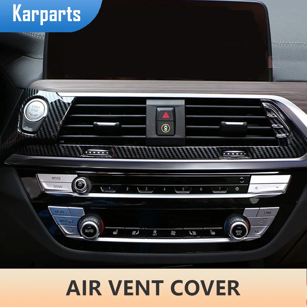 ABS Car Central Console Air Conditioning Vent Outlet Cover Trim Sticker for BMW X3 G01 2018 - 2022 Car-Styling Accessories
ABS Car Central Console Air Conditioning Vent Outlet Cover Trim Sticker for BMW X3 G01 2018 - 2022 Car-Styling Accessories