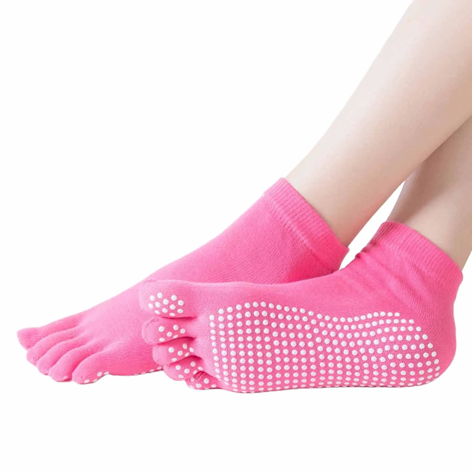 Five Toe Yoga Socks for Pilates Comfortable Full Toe Non Slip Sticky Grip Socks for Dance Studio
Five Toe Yoga Socks for Pilates Comfortable Full Toe Non Slip Sticky Grip Socks for Dance Studio