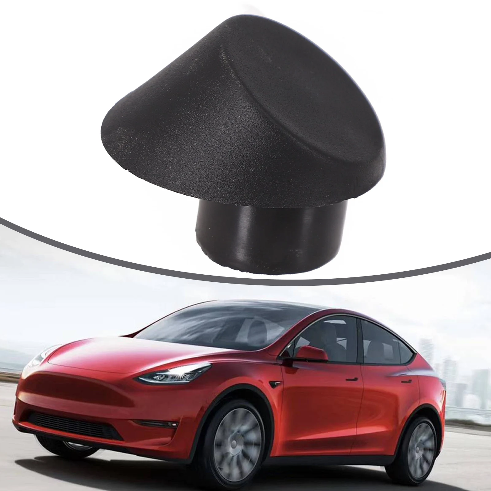 

1x Car Tail Gate Cushion Stop Buffer Cushion Fits For Tesla Model Y 2020-2022 #1507942-00-C High Quality Parts & Accessories