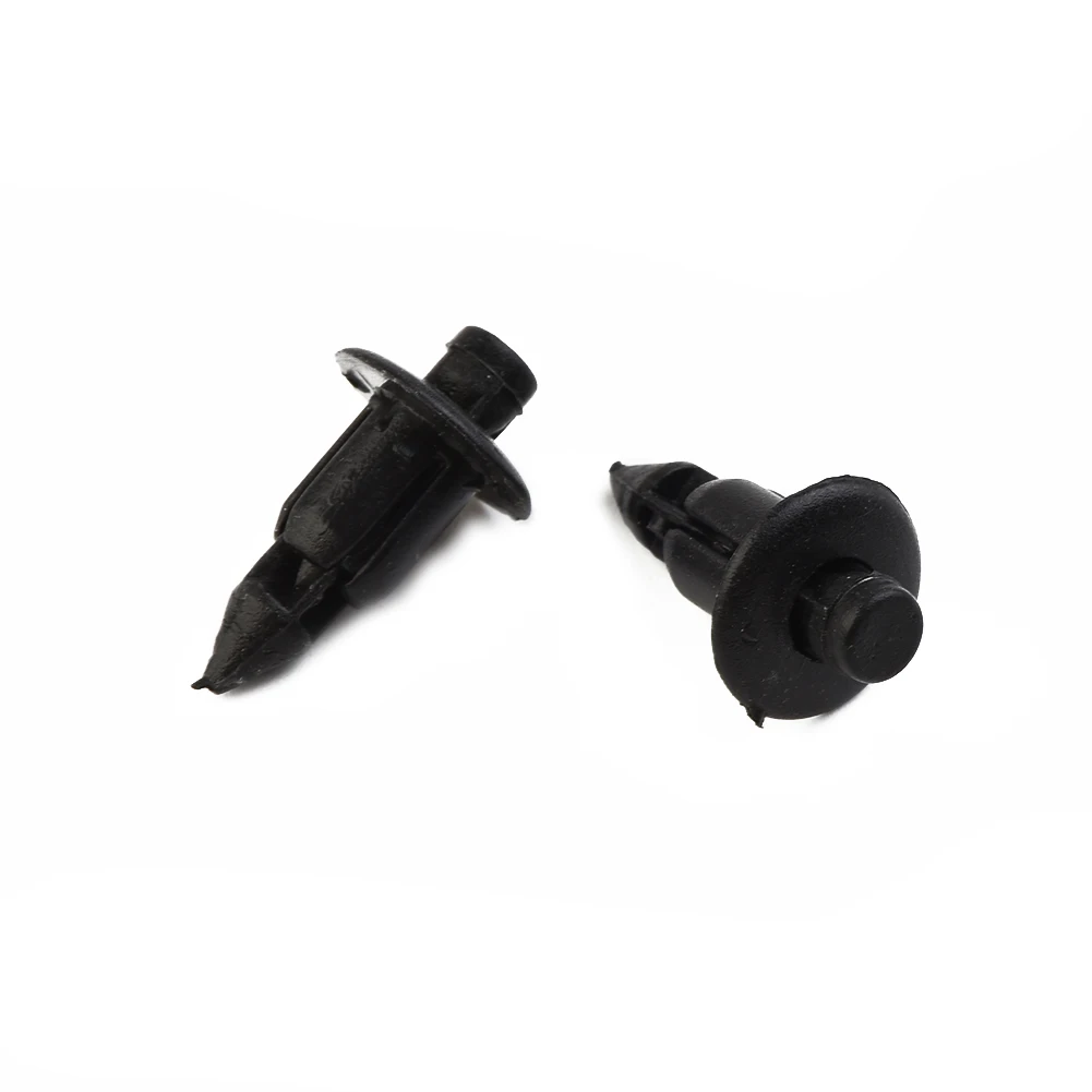Clips Snap Clips Components Easy To Use Practical Replacement Access Motorcycle Parts Rivets 50pcs 6MM Black Tools
Clips Snap Clips Components Easy To Use Practical Replacement Access Motorcycle Parts Rivets 50pcs 6MM Black Tools
