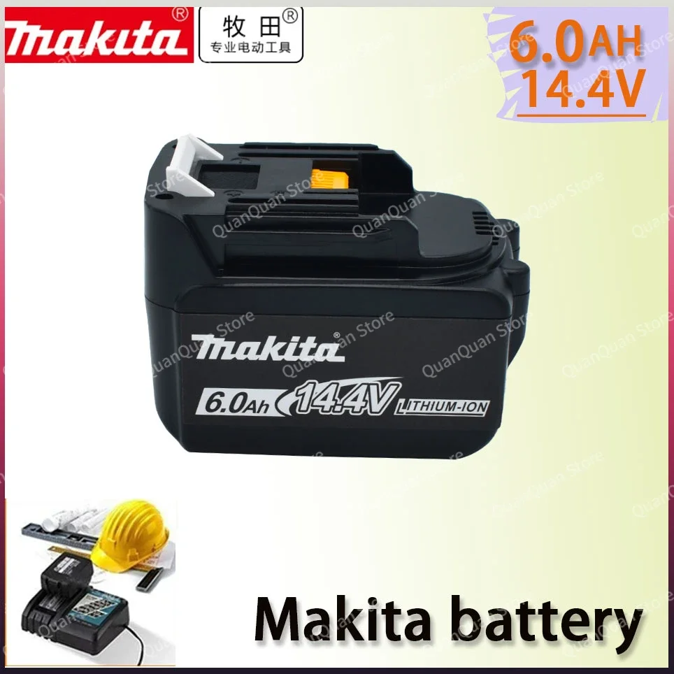 Makita for 14.4V 6000mAH Drills Battery Makita BL1430 Rechargeable Lithium Ion LXT200 BL1415 194558-0 194559-8
Makita for 14.4V 6000mAH Drills Battery Makita BL1430 Rechargeable Lithium Ion LXT200 BL1415 194558-0 194559-8