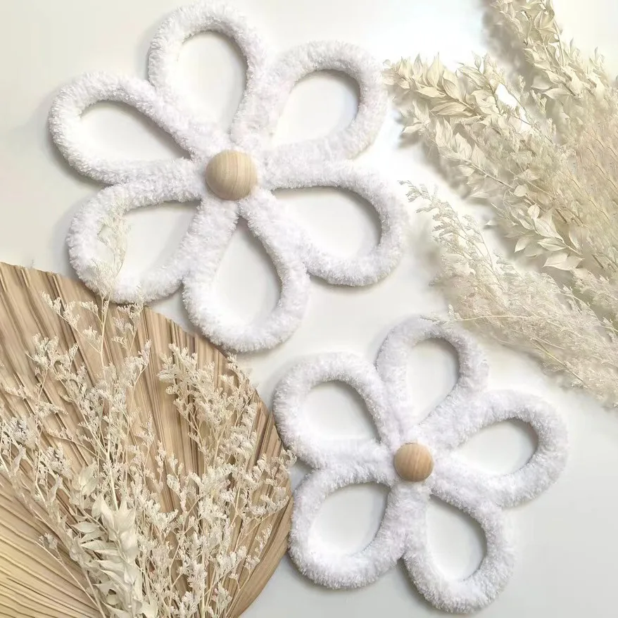 Daisy Dreams Boho Nursery Wall Art Set - 2 Piece Macrame Collection 3 S65f130824ec0448d9feeed1f349f70a8n