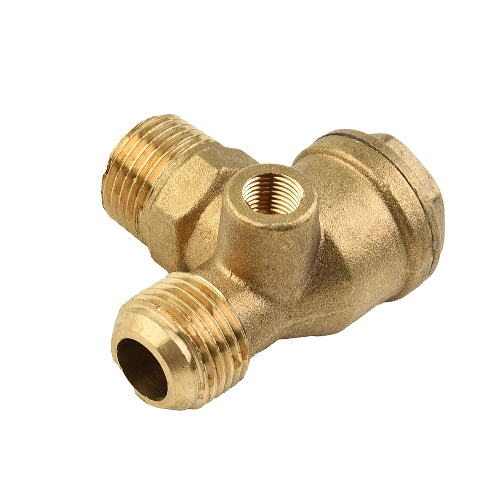 Brass 20x20x10mm Air Compressor Check Valve Nickel Plating Corrosion Resistance 3 Port Brass Male Threaded Check Valve Connector
Brass 20x20x10mm Air Compressor Check Valve Nickel Plating Corrosion Resistance 3 Port Brass Male Threaded Check Valve Connector