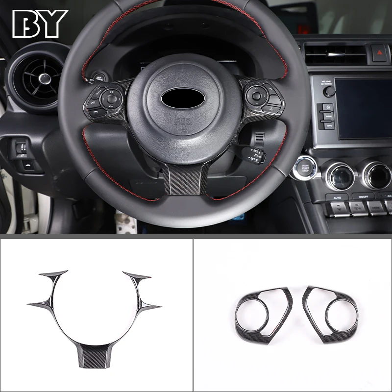 Car Steering Wheel Panel Cover Sticker Trim For Toyota 86/Subaru BRZ 2017-2022 Auto Accessories Real Carbon Fiber
Car Steering Wheel Panel Cover Sticker Trim For Toyota 86/Subaru BRZ 2017-2022 Auto Accessories Real Carbon Fiber