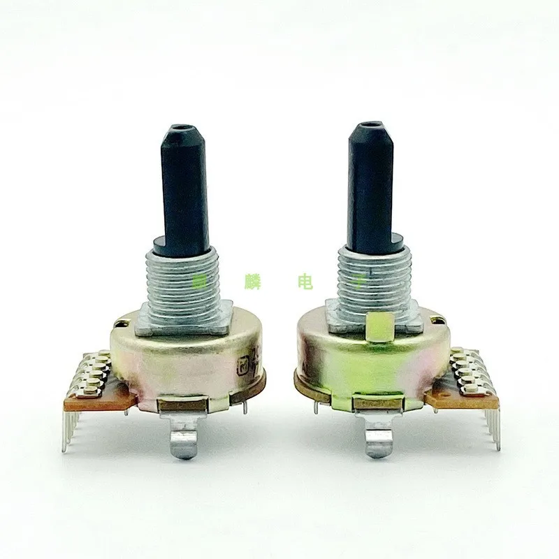2 Piece R161 Type 20KΩC C20K Stereo Channel Volume Potentiometer With Midpoint D Shaft Length 20mm 6-Pin
2 Piece R161 Type 20KΩC C20K Stereo Channel Volume Potentiometer With Midpoint D Shaft Length 20mm 6-Pin