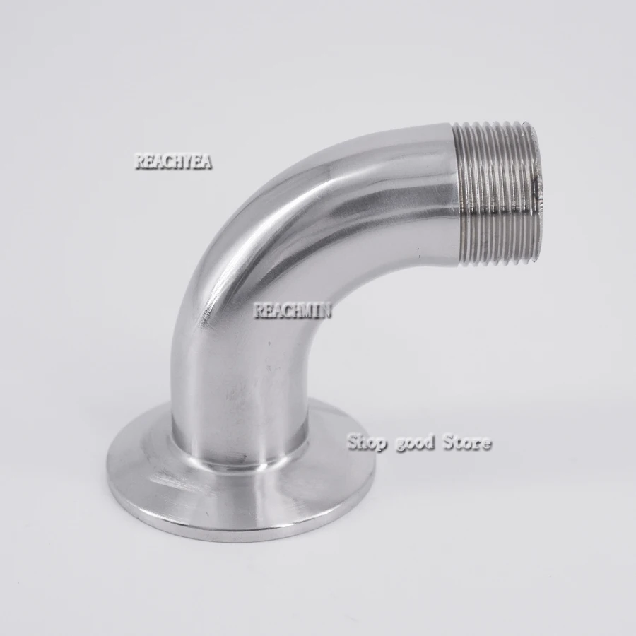 1.5" Tri Clamp x 3/4" BSPT Male 90 Degree Elbow SUS 304 Stainless Steel Sanitary Pipe Fitting Home Brew Beer Wine
1.5" Tri Clamp x 3/4" BSPT Male 90 Degree Elbow SUS 304 Stainless Steel Sanitary Pipe Fitting Home Brew Beer Wine