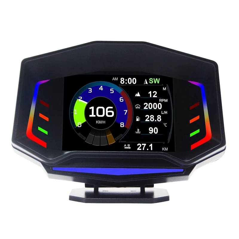 Фонарь со спидометром OBDII, Автомобильный дисплей, подключи и работай HUD с скоростью автомобиля км/ч миль/мин, часы, автомобильные аксессуары
Фонарь со спидометром OBDII, Автомобильный дисплей, подключи и работай HUD с скоростью автомобиля км/ч миль/мин, часы, автомобильные аксессуары