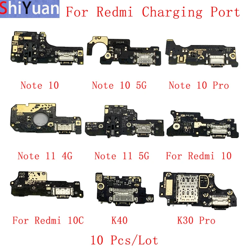 10Pcs/Lot USB Charging Port Connector Board Flex Cable For Xiaomi Poco M3 Pro Redmi 10 Note 11 5G Note 10 K40 K30 Pro
10Pcs/Lot USB Charging Port Connector Board Flex Cable For Xiaomi Poco M3 Pro Redmi 10 Note 11 5G Note 10 K40 K30 Pro