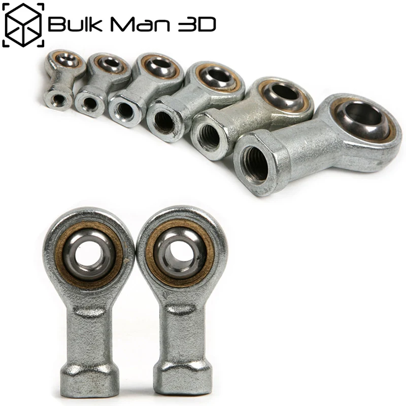 Rod End Joint Bearing Female Right /Left Hand Fish Eye SI5/6/8/10/12/16 Phsa T/k Ball Bearing for 3D Printers
Rod End Joint Bearing Female Right /Left Hand Fish Eye SI5/6/8/10/12/16 Phsa T/k Ball Bearing for 3D Printers