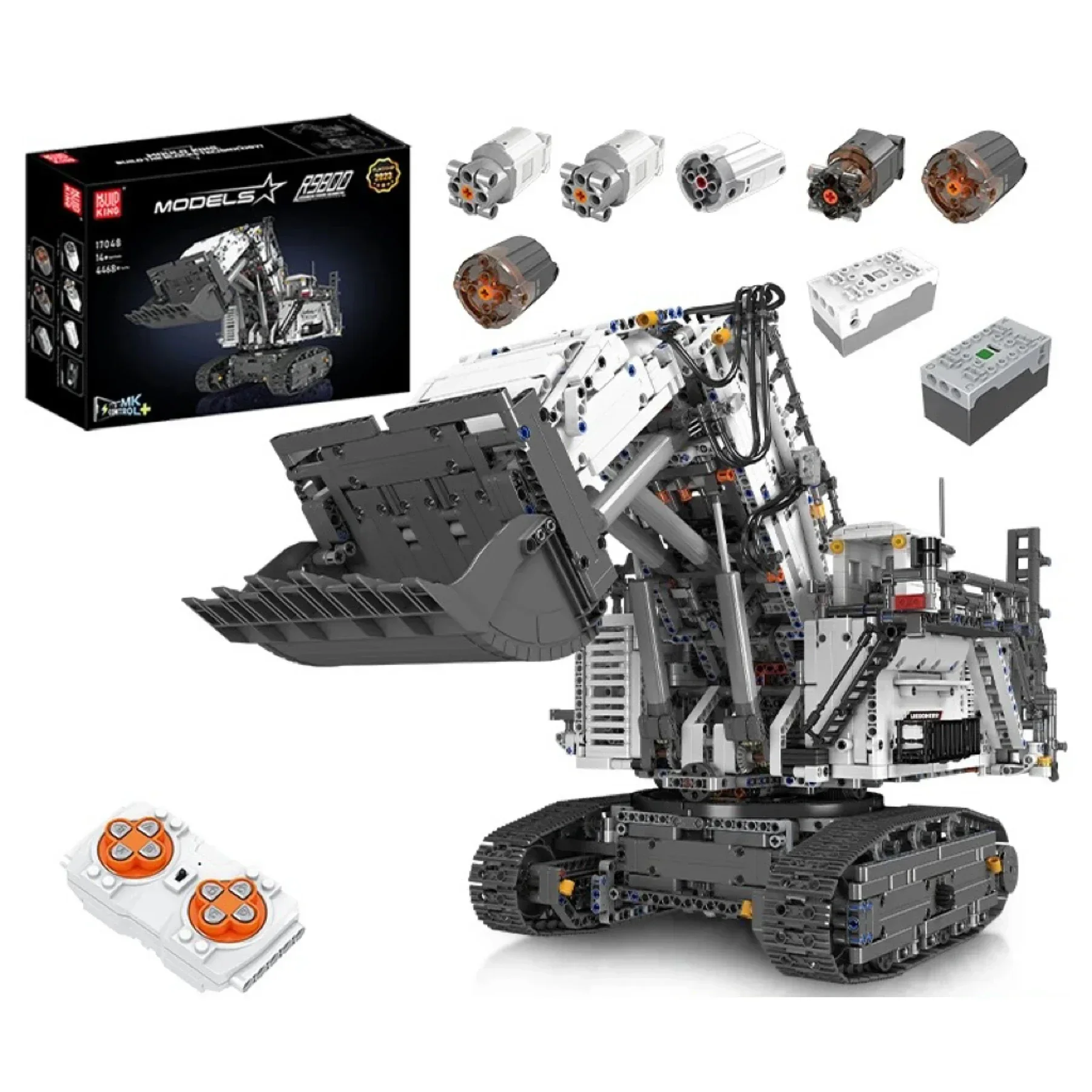 Mould King 17048 Technical Car Building Block The Motorized R 9800 Excavator Model Enginerring Truck Toys Kids Christmas Gift
Mould King 17048 Technical Car Building Block The Motorized R 9800 Excavator Model Enginerring Truck Toys Kids Christmas Gift