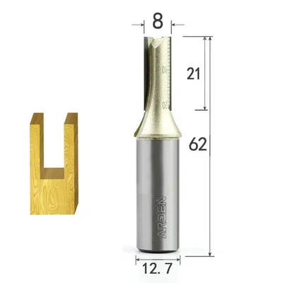 CNC Alloy Router Bits Solid Carbide Cutting Edge 2 Flute Sizing CNC Router Bit Slotting Cutter End Mill
CNC Alloy Router Bits Solid Carbide Cutting Edge 2 Flute Sizing CNC Router Bit Slotting Cutter End Mill