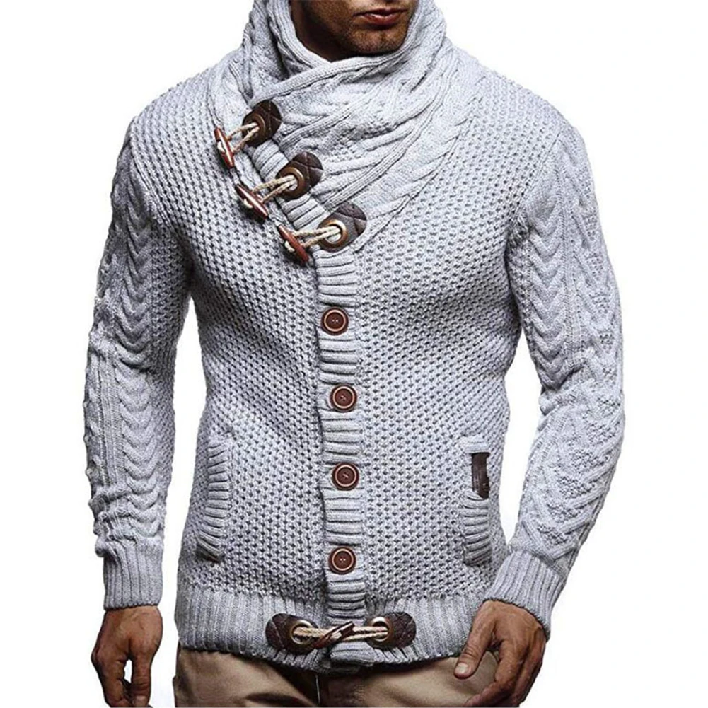 Casual Man Single Breasted Button Turtleneck Sweater For Men Long Sleeve Solid Color Slim Fit Warm Outwear Sweaters Clothing
Casual Man Single Breasted Button Turtleneck Sweater For Men Long Sleeve Solid Color Slim Fit Warm Outwear Sweaters Clothing