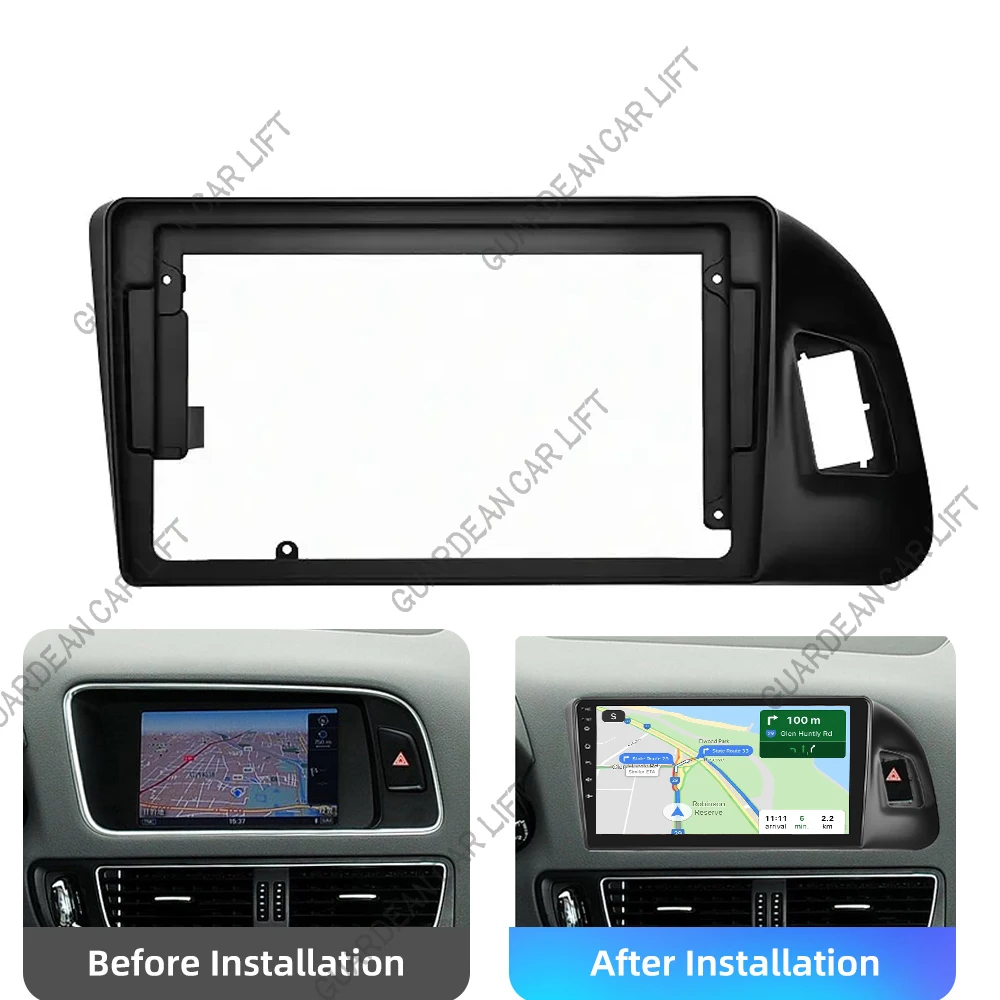 9INCH, LHD For 2009-2018 AUDI Q5 Car Radio Fascias Installation Dash Frame 2 Din Panel DVD Gps Mp5 Android Player Trim kit
9INCH, LHD For 2009-2018 AUDI Q5 Car Radio Fascias Installation Dash Frame 2 Din Panel DVD Gps Mp5 Android Player Trim kit