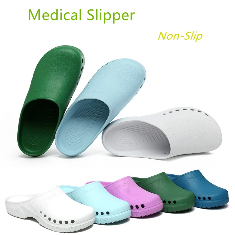 Nurse Shoes Surgical Slipper Non-Slip Medical Shoes Protective Operation Room Slipper Chef Work Shoes Lab Slipper Nursing Clogs
Nurse Shoes Surgical Slipper Non-Slip Medical Shoes Protective Operation Room Slipper Chef Work Shoes Lab Slipper Nursing Clogs