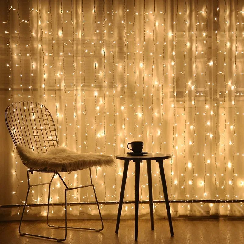 Curtain Lights USB Remote Control 8 Lighting Modes Fairy Lights String Wedding Party Window Garden Home Decoration Lamp String
Curtain Lights USB Remote Control 8 Lighting Modes Fairy Lights String Wedding Party Window Garden Home Decoration Lamp String
