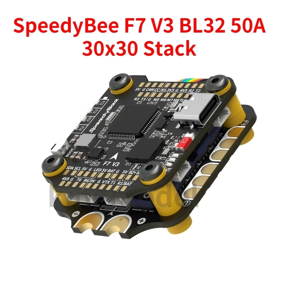 RunCam SpeedyBee F7 V3 BL32 50A 30x30 Stack iNAV Betaflight Emuflight Беспроводная прошивка Flasher Black Data Analysis
RunCam SpeedyBee F7 V3 BL32 50A 30x30 Stack iNAV Betaflight Emuflight Беспроводная прошивка Flasher Black Data Analysis